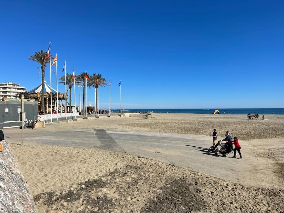 Le Carrousel - Apt Vue Mer - Plage A 10 M - Clim - Wifi كانيه المظهر الخارجي الصورة