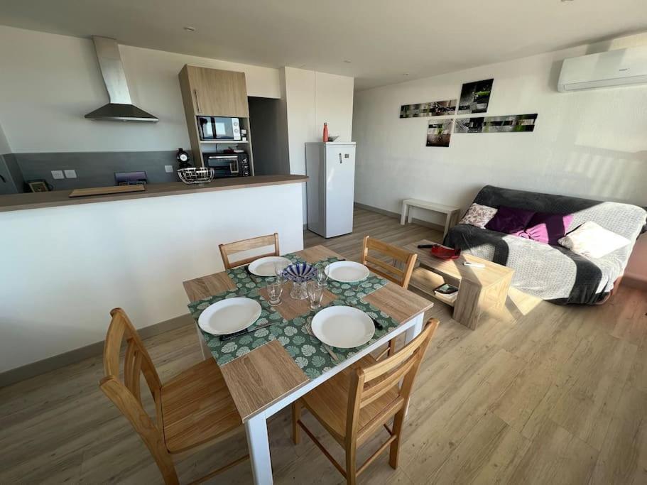Le Carrousel - Apt Vue Mer - Plage A 10 M - Clim - Wifi كانيه المظهر الخارجي الصورة