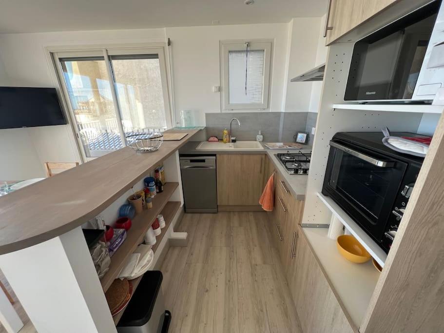 Le Carrousel - Apt Vue Mer - Plage A 10 M - Clim - Wifi كانيه المظهر الخارجي الصورة